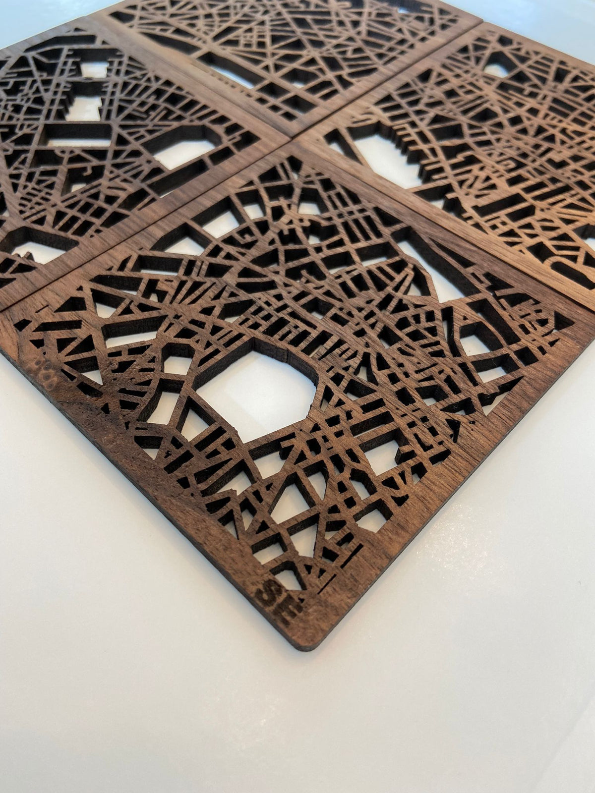 Wooden Coasters of your city