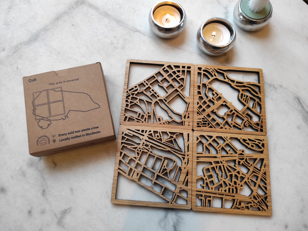 Stockholm Kungsholmen city coaster